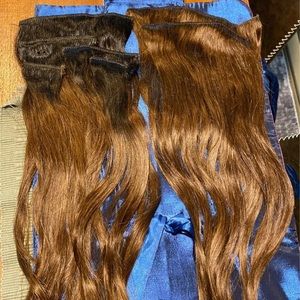 Clip in Human Hair Extensions 18 inch
